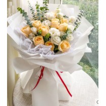 2026 Valentine's Day｜11香檳玫瑰 V902