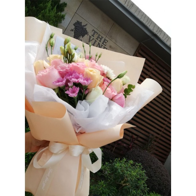 花束 混搭玫瑰 B027