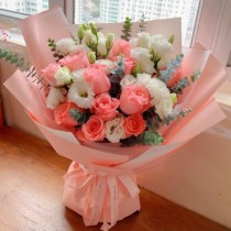 2026 Valentine's Day｜11朵粉玫瑰 V903