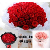 2026 Valentine's Day｜99朵玫瑰 V905