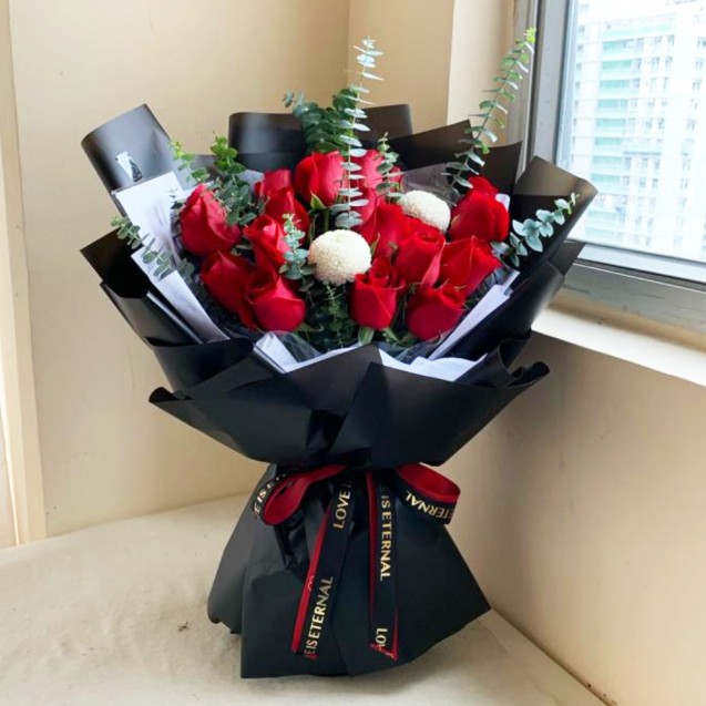 2026 Valentine's Day｜19紅玫瑰 V901
