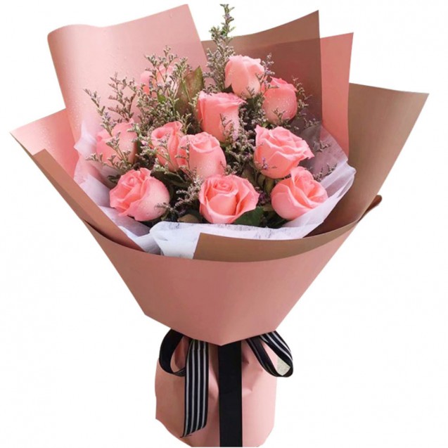 2026 Valentine's Day｜11粉玫瑰 V919