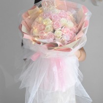香皂花花束33朵 粉色 SF108